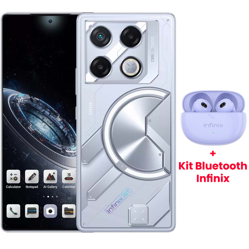 Smartphone Infinix GT 20 Pro 5G 12Go 256Go Silver Smartphone Infinix GT 20 Pro 5G 12Go 256Go Silver