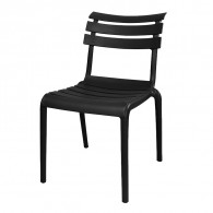 Chaise de Bureau Lafayette Sans Accoudoire Noir