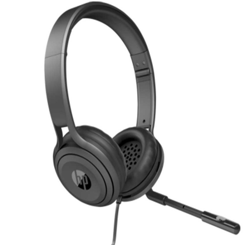 Micro Casque HP 500 USB - Noir Micro Casque HP 500 USB - Noir