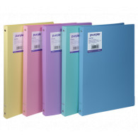 Classeur Semi Rigide Purple Dos 20 Pastel