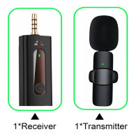 Mini Microphone Sans Fil k35 Noir en Tunisie Mini Microphone Sans Fil k35 Noir en Tunisie