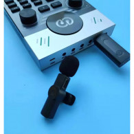 Mini Microphone Sans Fil k35 Noir en Tunisie Mini Microphone Sans Fil k35 Noir en Tunisie
