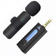 Mini Microphone Sans Fil k35 Noir en Tunisie Mini Microphone Sans Fil k35 Noir en Tunisie