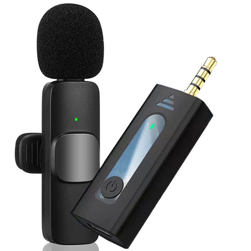 Mini Microphone Sans Fil k35 Noir en Tunisie Mini Microphone Sans Fil k35 Noir en Tunisie