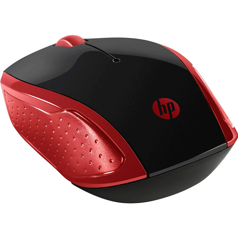 Souris Optique HP sans Fil 200 - Rouge