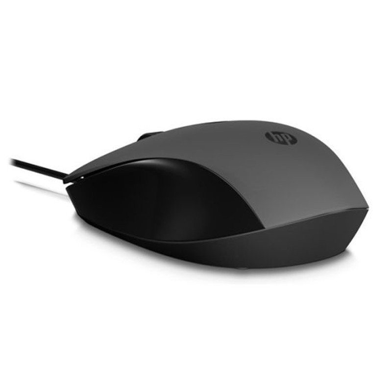 Souris Filaire HP 150 Usb Optique Noir 240J6AA en Tunisie