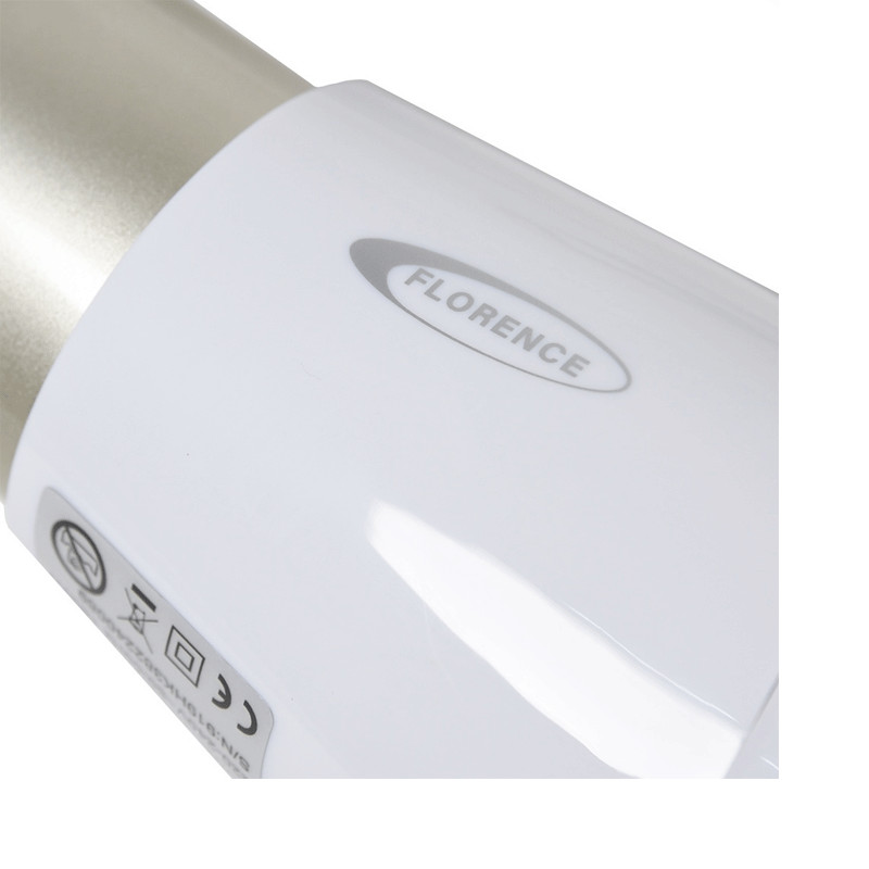 Sèche Cheveux Florence HK-382 1500W Avec Support Pour Salle De Bain Blanc en Tunisie