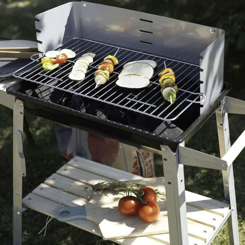 Barbecue à Charbon Livoo DOC244 Silver  en Tunisie