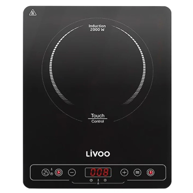 Focus Plaque à Induction Simple LIVOO DOC235 2000W Noir en Tunisie Focus Plaque à Induction Simple LIVOO DOC235 2000W Noir en Tunisie