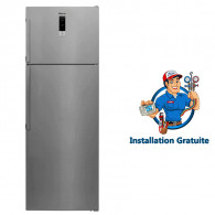 Réfrigérateur Focus QUADRA5070 500L NoFrost Inox en Tunisie