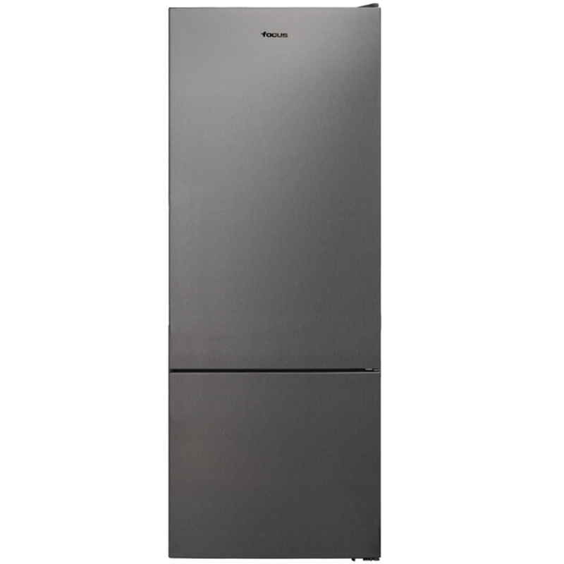 Réfrigérateur Combiné Focus F4870X 500L NoFrost Inox en Tunisie