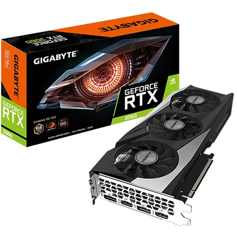 Carte Graphique Gigabyte GeForce RTX 3060 12Go OC Noir En Tunisie Carte Graphique Gigabyte GeForce RTX 3060 12Go OC Noir En Tunisie