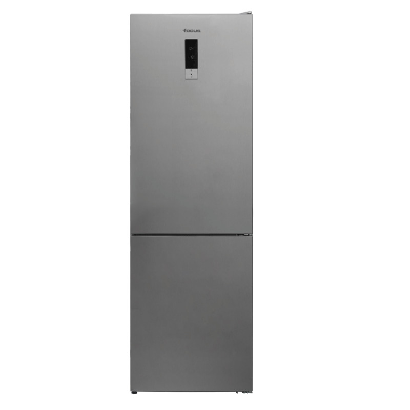 Réfrigérateur Combiné Focus QUADRA3760 341L NoFrost Inox en Tunisie