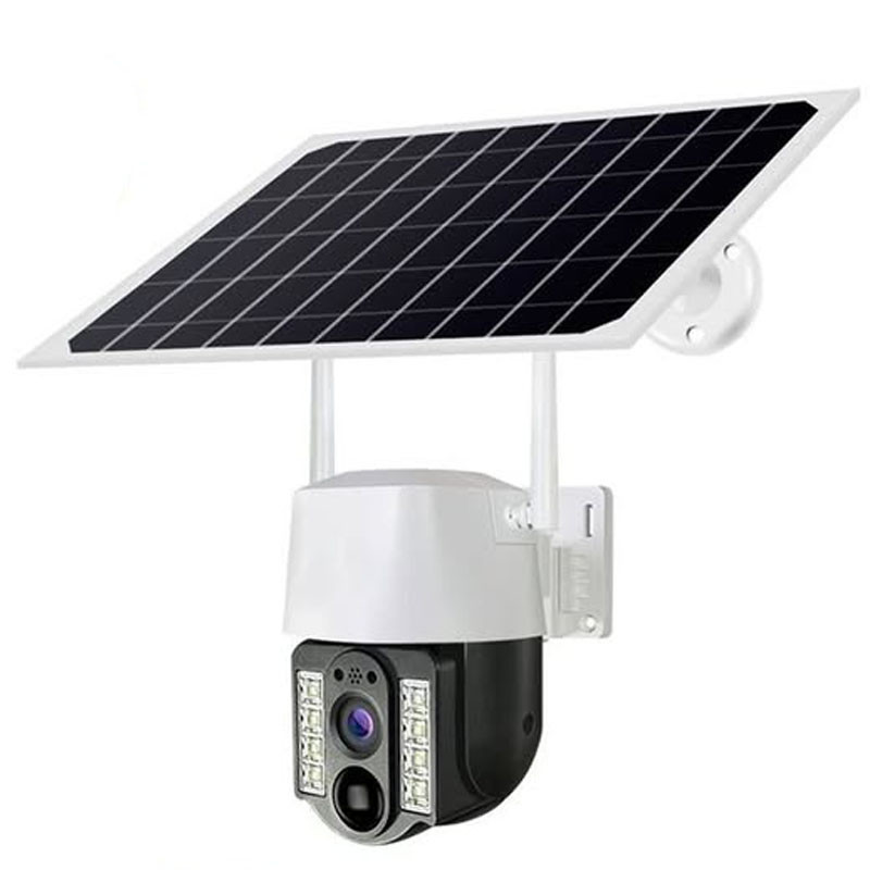 Caméra De Sécurité Solaire Sans Fil 2MP V380 Pro 4G Blanc en Tunisie Caméra De Sécurité Solaire Sans Fil 2MP V380 Pro 4G Blanc en Tunisie