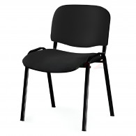 Chaise attente ISO 1 place sans accoudoirs Noir en Tunisie