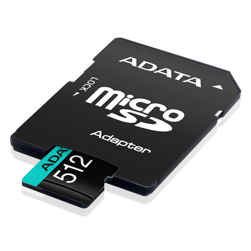 Carte Mémoire Adata Micro SD 512Go Classe 10 Avec Adaptateur En Tunisie