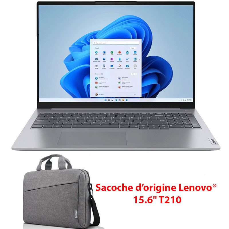Pc Portable Lenovo ThinkBook 16 G6 IRL Intel Ultra 5 8Go 512Go SSD En Tunisie Pc Portable Lenovo ThinkBook 16 G6 IRL Intel Ultra 5 8Go 512Go SSD En Tunisie