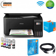 Imprimante Epson EcoTank L3250 Multifonction 3en1 à Réservoir Intégré Couleur A4 Wifi (C11CJ67408) en Tunisie