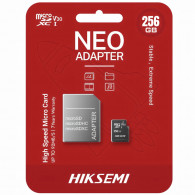 Carte Mémoire Hiksemi C1 256Go Avec Adaptateur Noir en Tunisie