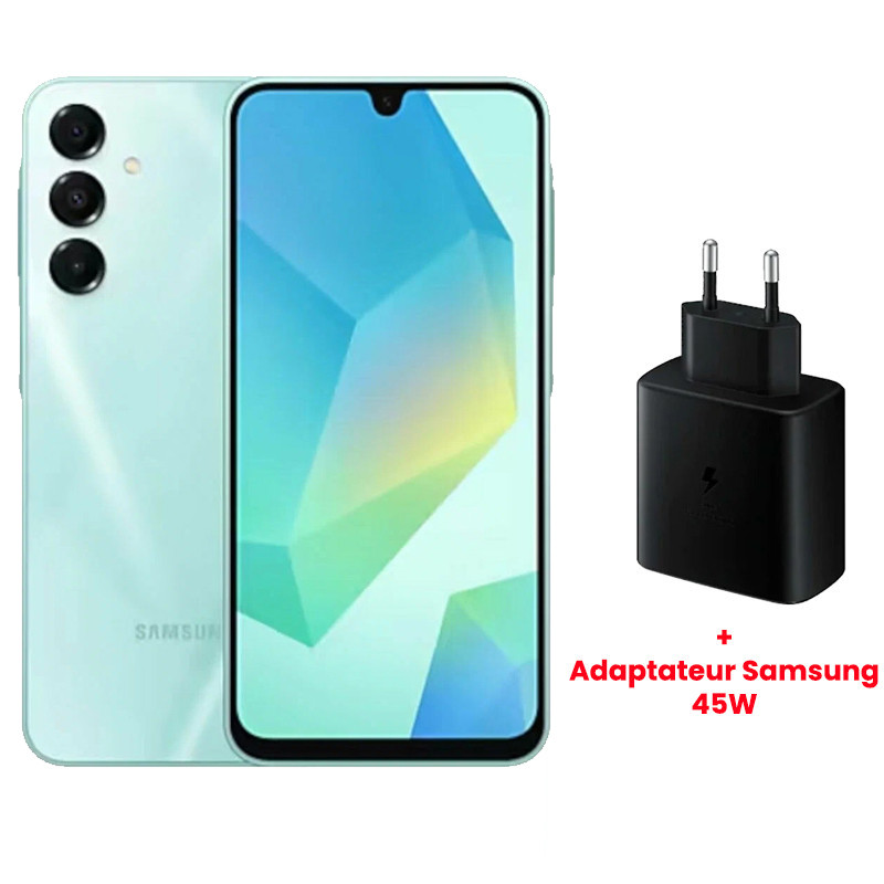 Smartphone Samsung Galaxy A16 8Go 256Go Vert Smartphone Samsung Galaxy A16 8Go 256Go Vert