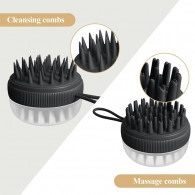 Brosse à Shampoing Double Face Touchbeauty PL-2251 Noir en Tunisie Brosse à Shampoing Double Face Touchbeauty PL-2251 Noir en Tunisie