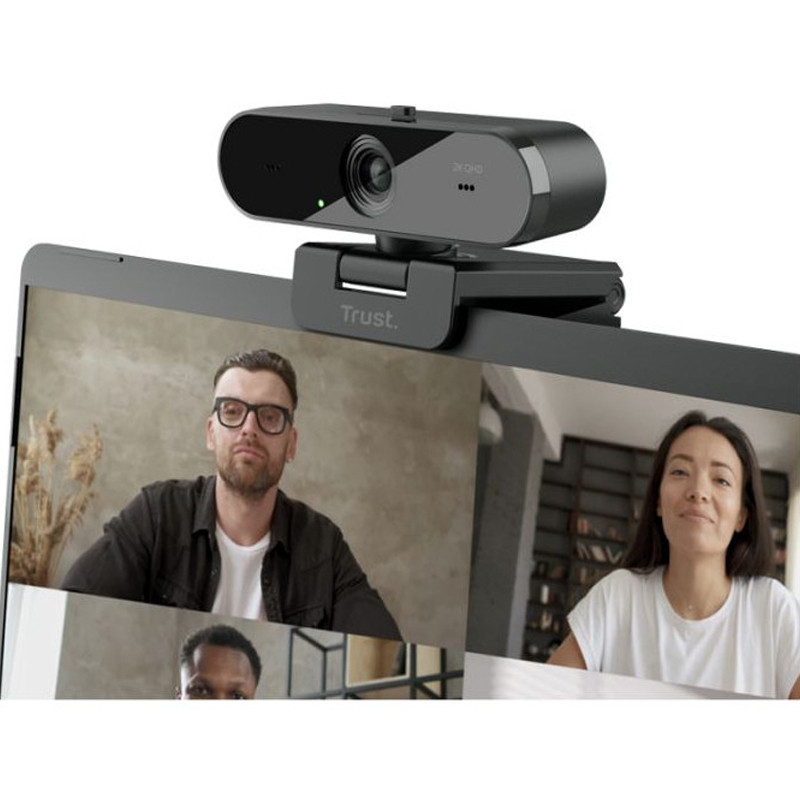 Webcam Trust TAXON QHD ECO Avec Microphone en Tunisie