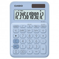 Calculatrice de bureau Casio - MS-20UC - Bleu clair