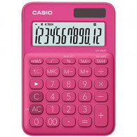 Calculatrice de bureau Casio - MS-20UC - Rouge Calculatrice de bureau Casio - MS-20UC - Rouge