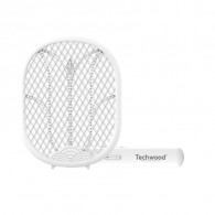 Raquette Electrique Anti Moustiques2en1 Techwood TTI-01 Blanc en Tunisie