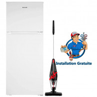 Réfrigérateur Brandt Nofrost 420L Blanc (BD4410NW) en Tunisie