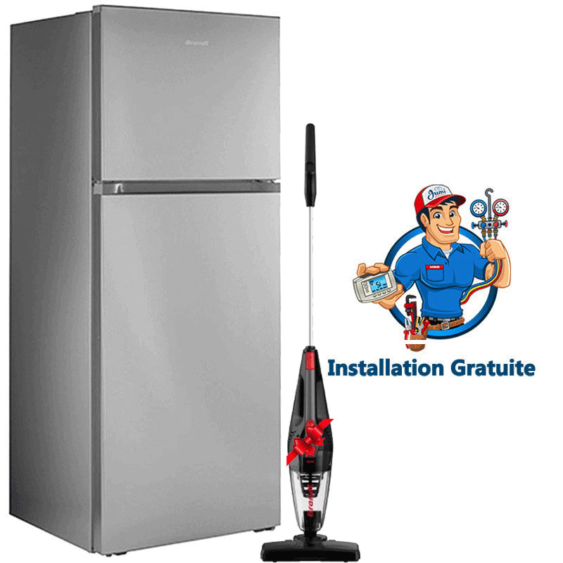 Réfrigérateur Brandt No Frost 500L Silver (BD5010NS) Réfrigérateur Brandt No Frost 500L Silver (BD5010NS)