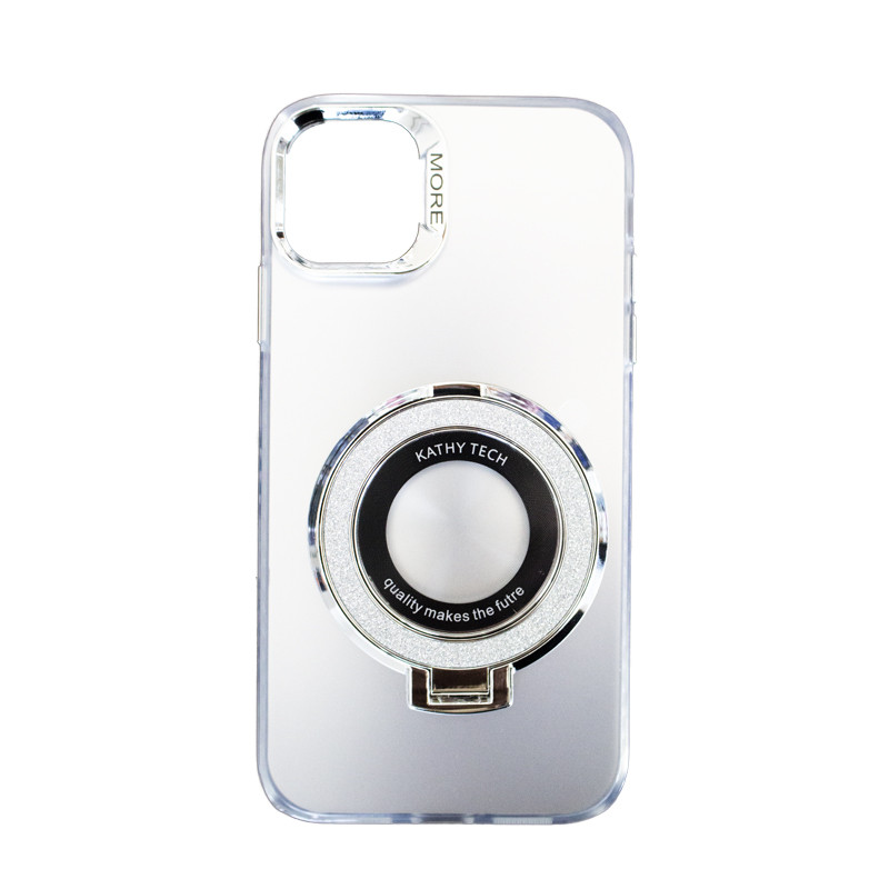 Coque IPhone 11 Avec Support Gris En Tunisie
