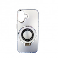 Coque IPhone 16 Avec Support Gris En Tunisie