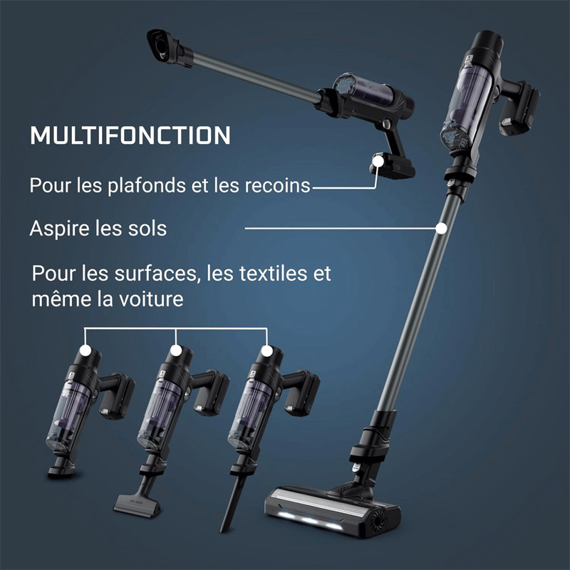 Aspirateur Balai Rowenta X-PERT 7.60 140W Noir en Tunisie
