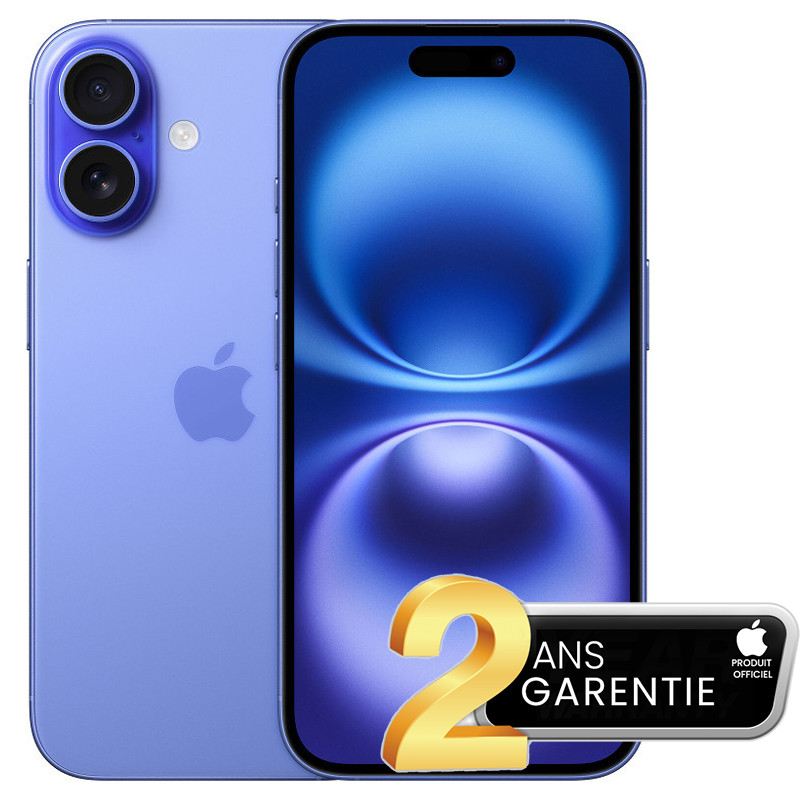 Apple iPhone 16 128Go 5G Ultramarine en Tunisie Apple iPhone 16 128Go 5G Ultramarine en Tunisie
