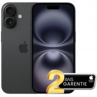 Apple iPhone 16 256Go 5G Noir en Tunisie