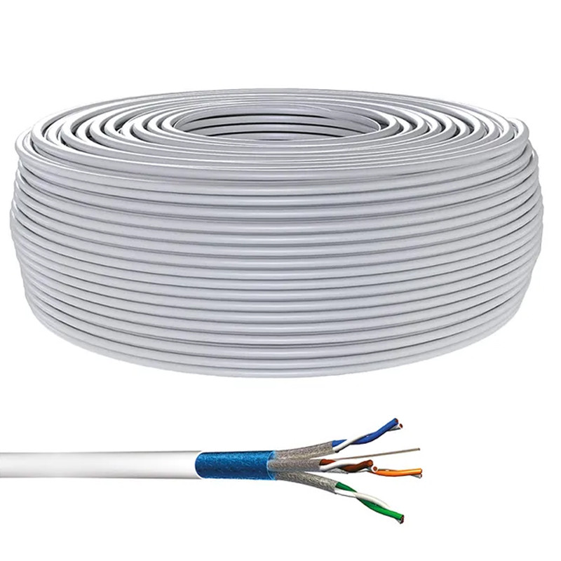Bobine Cable Réseau CAT6 305 M UTP Grade A Gris en Tunisie