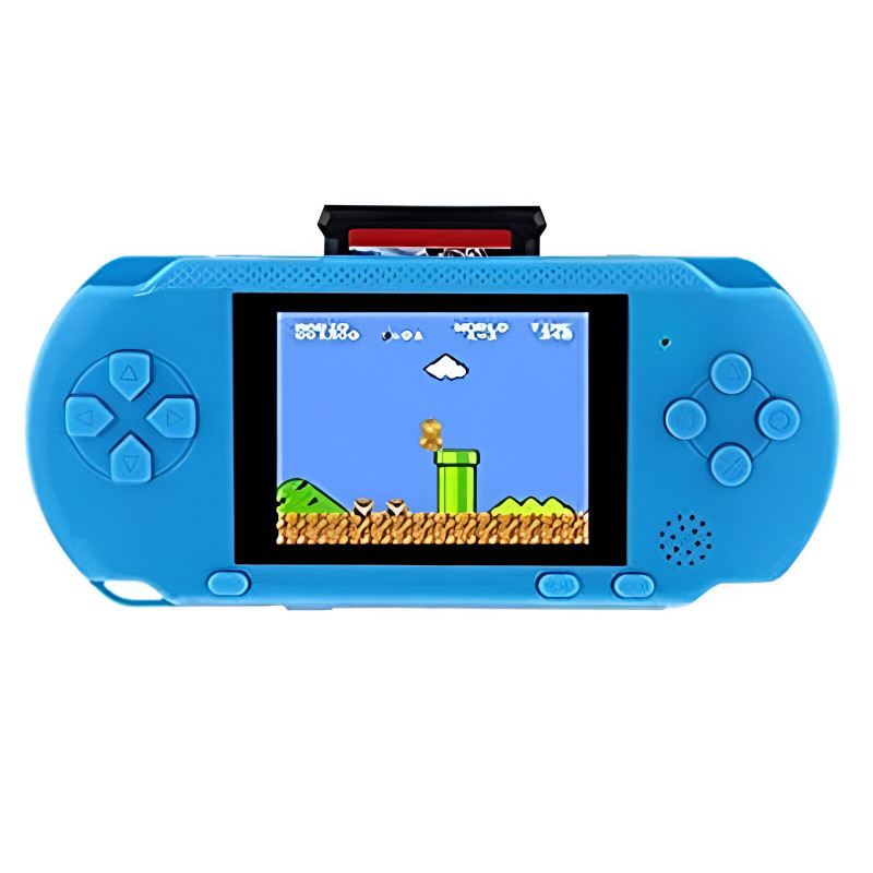Console De Jeu Portable Avec 2 Cassettes Bleu Ciel En Tunisie