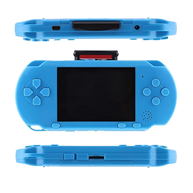 Console De Jeu Portable Avec 2 Cassettes Bleu Ciel En Tunisie