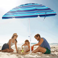 Parasol De Plage 1.20M Multi couleur en Tunisie Parasol De Plage 1.20M Multi couleur en Tunisie