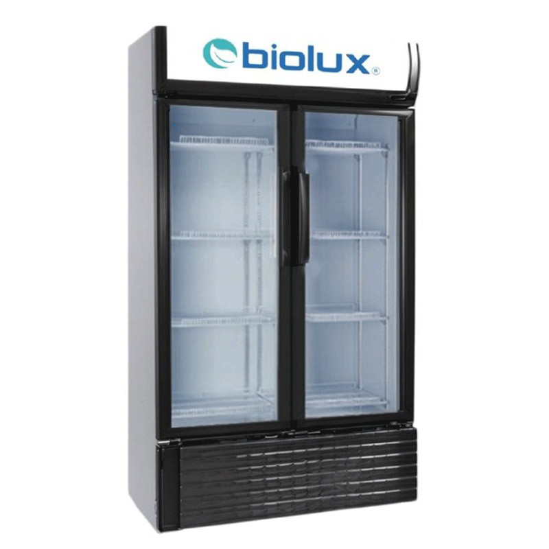 Réfrigérateur Vitrine Biolux M-VR65V 450 Litres Noir en Tunisie