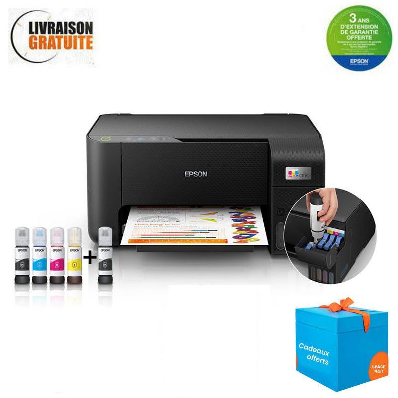 Imprimante EPSON L3210 3En1 À Réservoir Intégré ECOTANK Couleur (C11CJ68403) en Tunisie Imprimante EPSON L3210 3En1 À Réservoir Intégré ECOTANK Couleur (C11CJ68403) en Tunisie