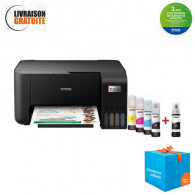Imprimante Epson EcoTank L3250 Multifonction 3en1 à Réservoir Intégré Couleur A4 Wifi (C11CJ67408)