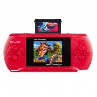 Console De Jeu Portable Avec 2 Cassettes Rouge En Tunisie