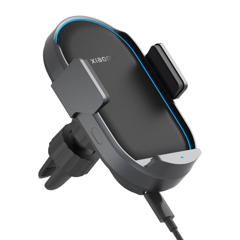 Support Voiture & Chargeur Sans Fil Xiaomi MI 50W Noir En Tunisie