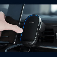 Support Voiture & Chargeur Sans Fil Xiaomi MI 50W Noir En Tunisie Support Voiture & Chargeur Sans Fil Xiaomi MI 50W Noir En Tunisie