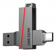 Clé Type-C USB Hiksemi E307C 256Go Gris
