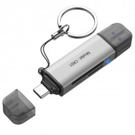 Lecteur De Carte Mémoire Hiksemi HS-HUB-CR01 USB Vers Type-C Gris en Tunisie Lecteur De Carte Mémoire Hiksemi HS-HUB-CR01 USB Vers Type-C Gris en Tunisie