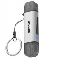 Lecteur De Carte Mémoire Hiksemi HS-HUB-CR01 USB Vers Type-C Gris en Tunisie