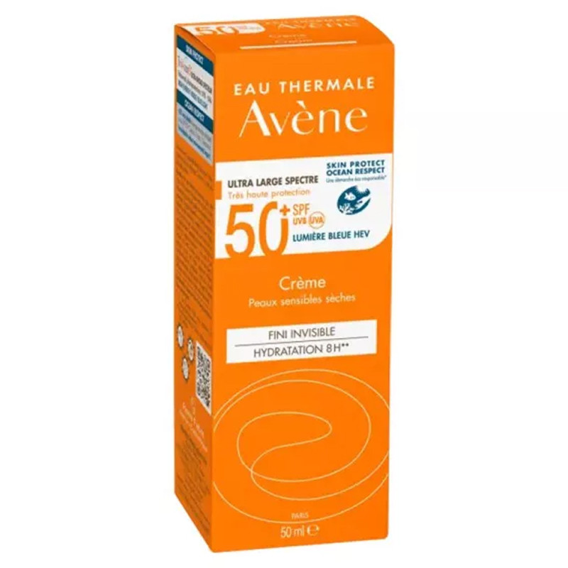 Avene Ecran Solaire Avec Parfum SPF50+ 50ml Invisible en Tunisie
